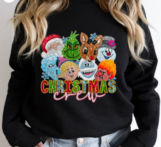 Christmas Crew Glitter
