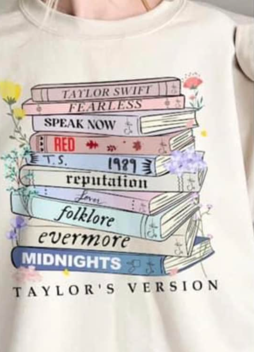 TAYLOR'S VERSION Book Stack