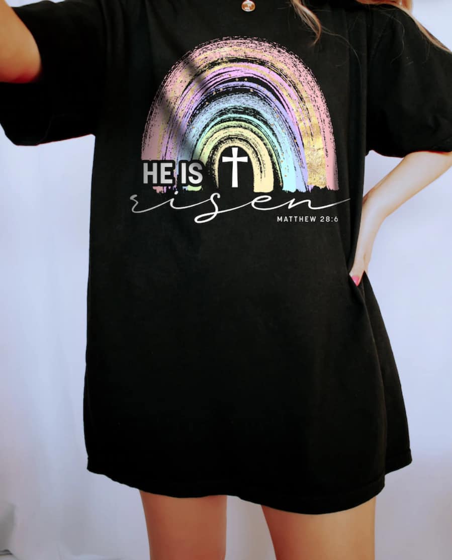 HE IS RISEN RAINBOW