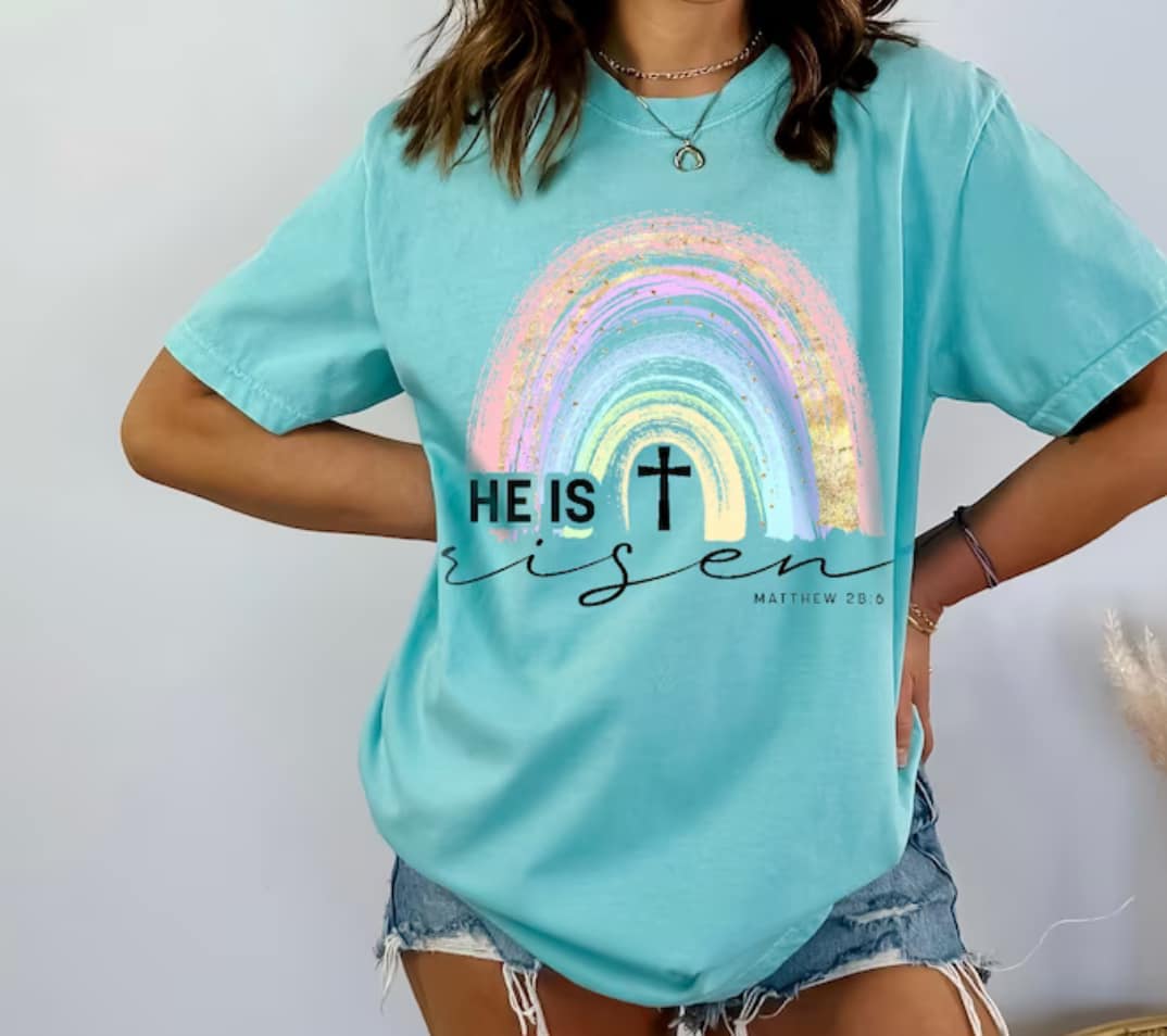 HE IS RISEN RAINBOW