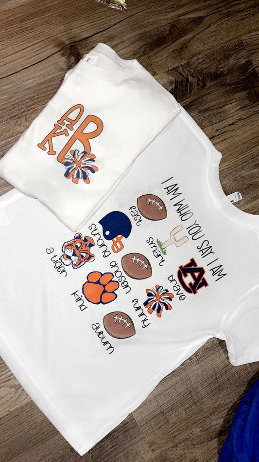 I am who you say I am— BAMA/AUBURN/LIONS/BRAVES