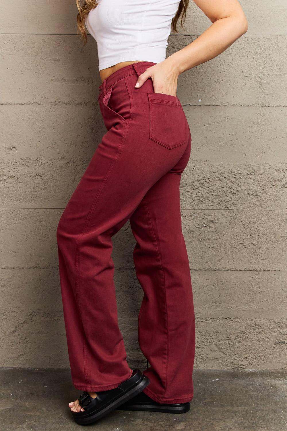 Judy Blue Malia High Waist Straight Jeans