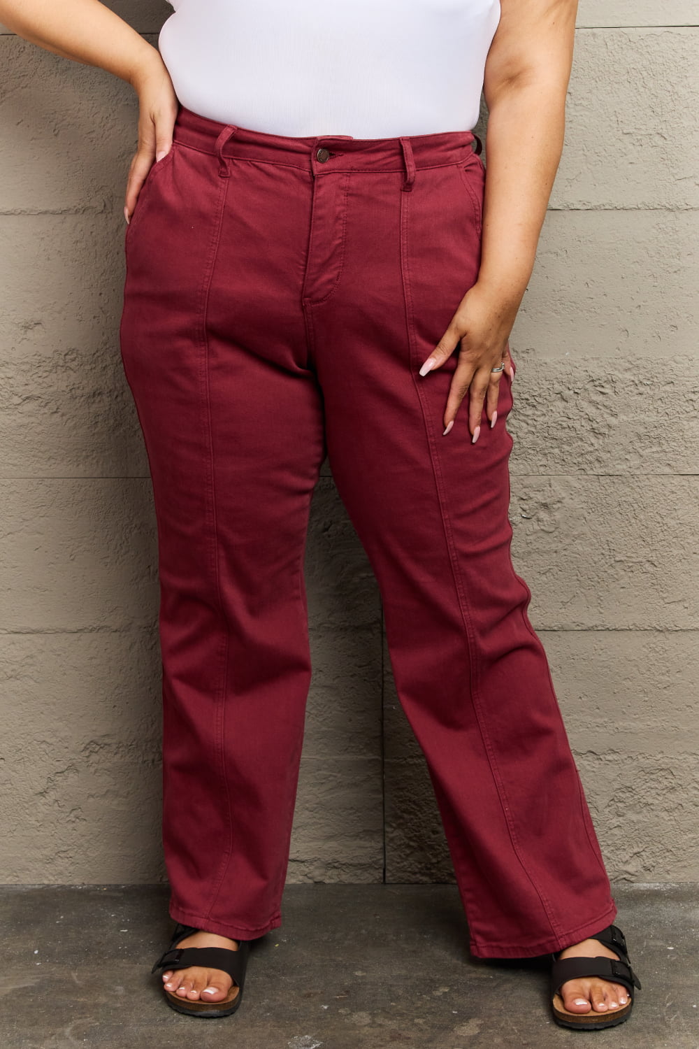 Judy Blue Malia High Waist Straight Jeans