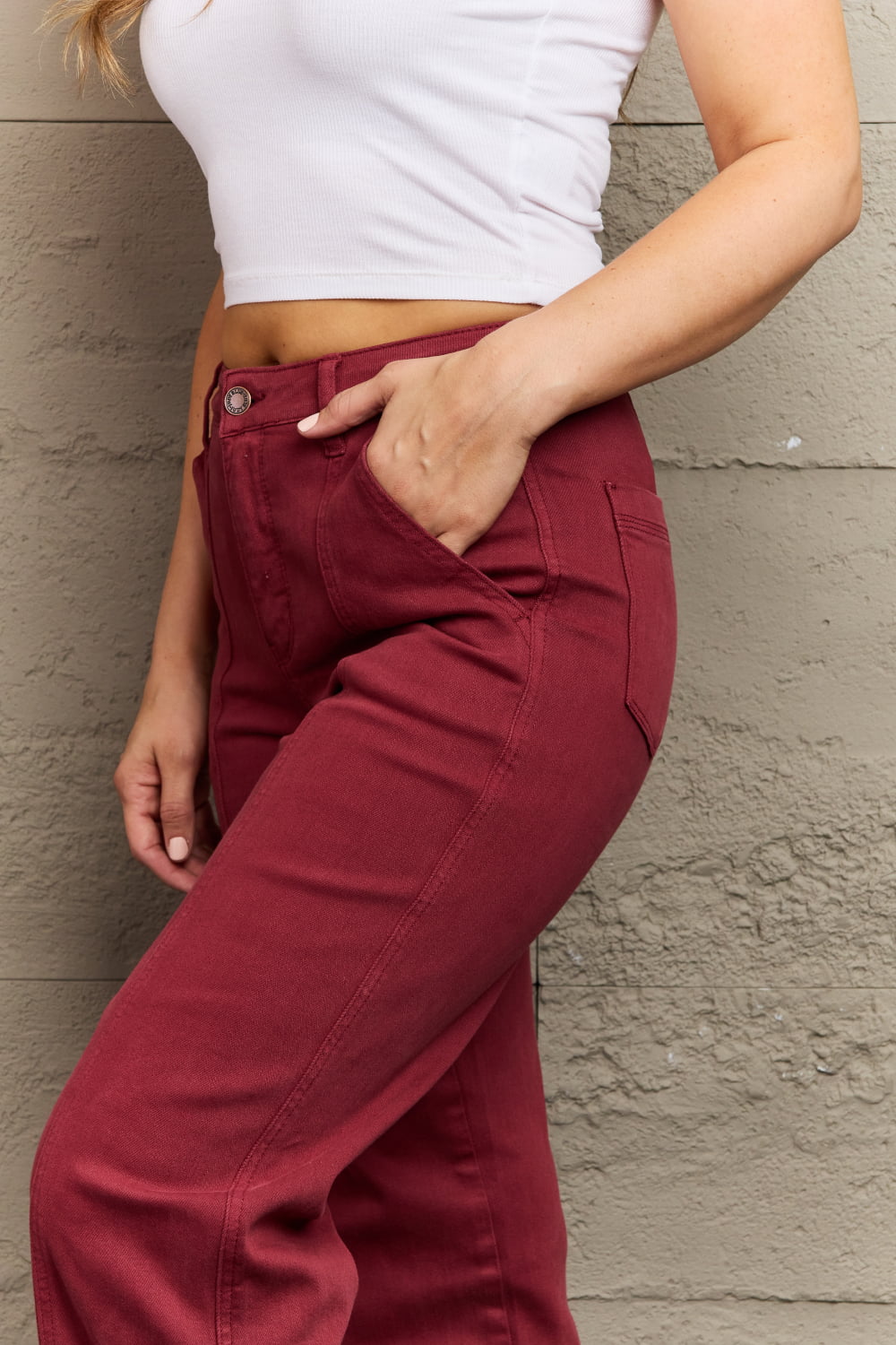 Judy Blue Malia High Waist Straight Jeans