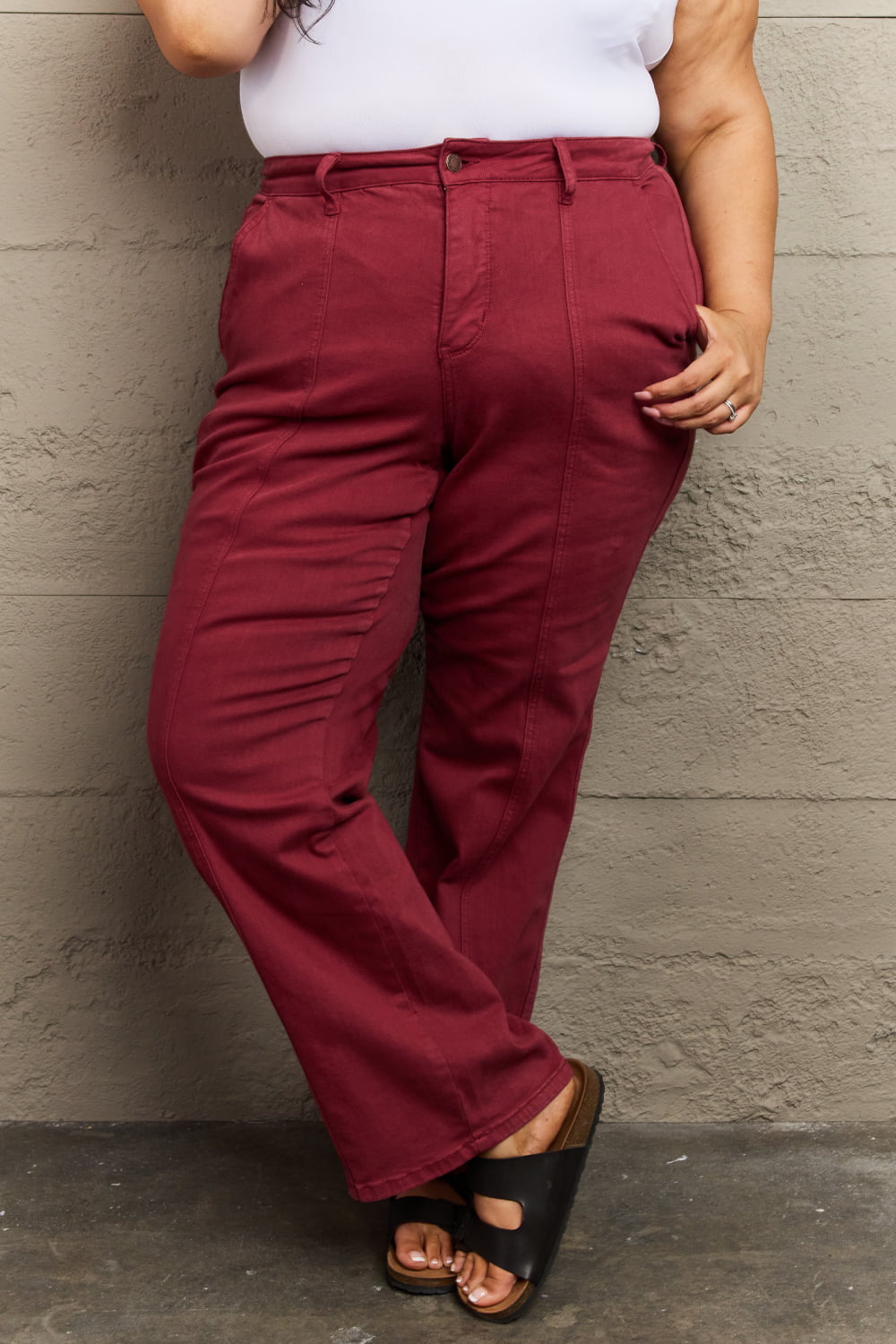 Judy Blue Malia High Waist Straight Jeans