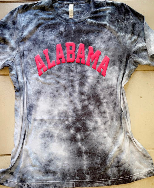 ALABAMA Tie-Dye Tee