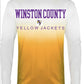 Dri-fit Hooded Team Shirt Yellow Jackets - Kids