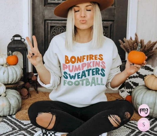 Bonfires - Pumpkins - Sweaters - Football