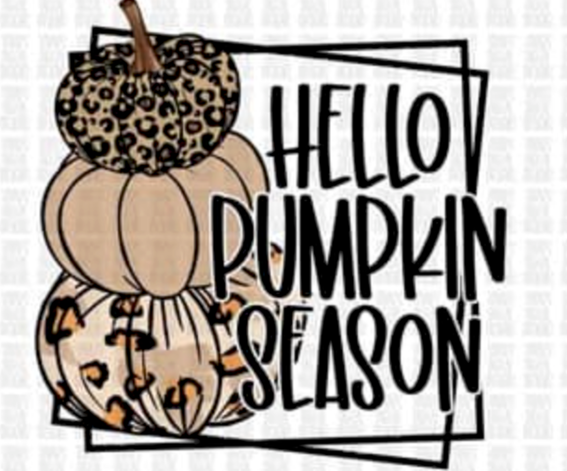Hello Pumpkin Season