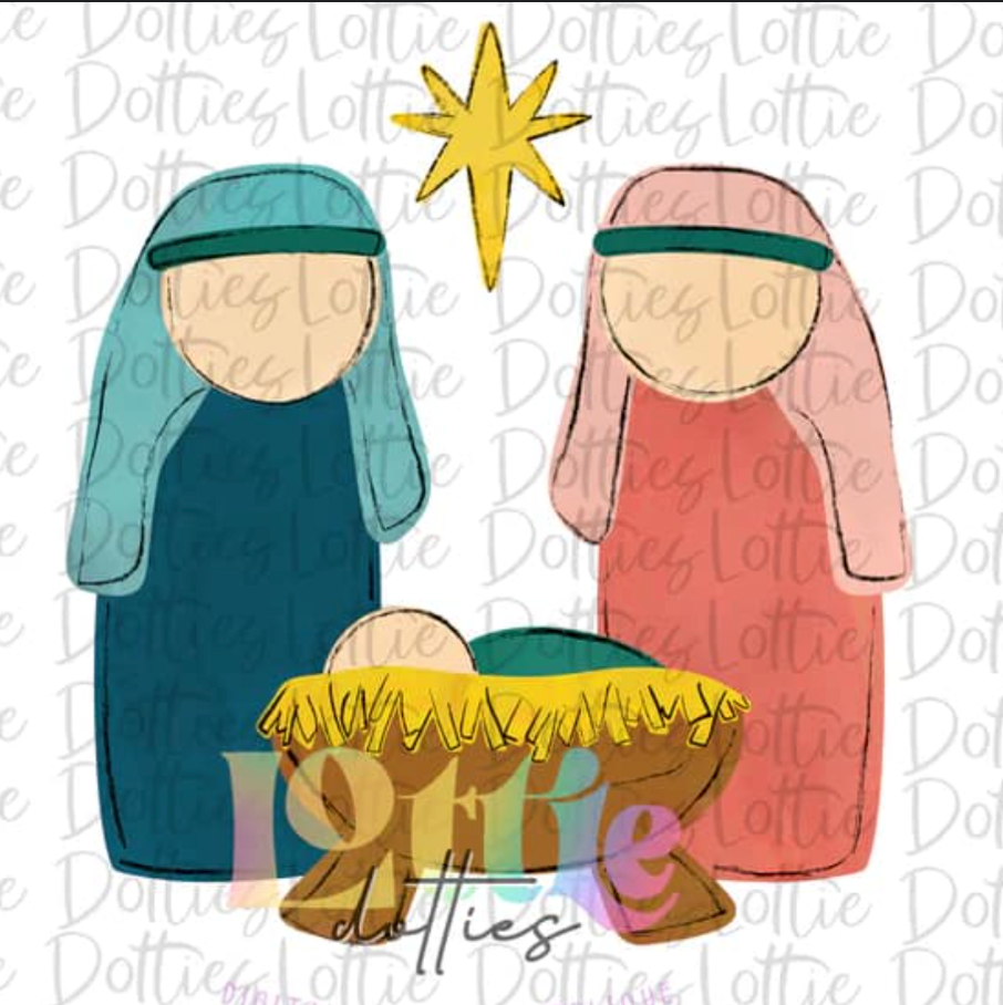 Jesus in a Manger