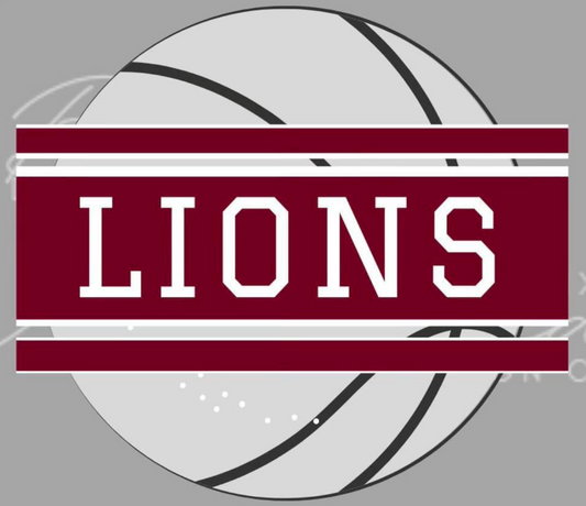 Lions Basketball Block Font
