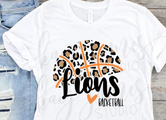 Lions Basketball Cheetah