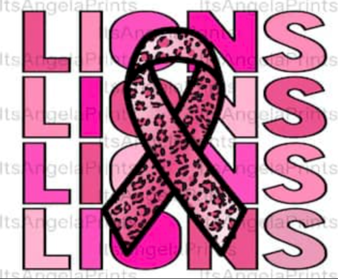 Lions w/ Cheetah Ribbon