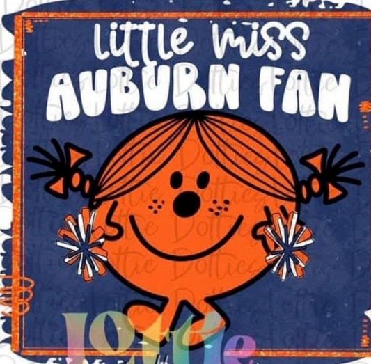 Little Miss Auburn Fan