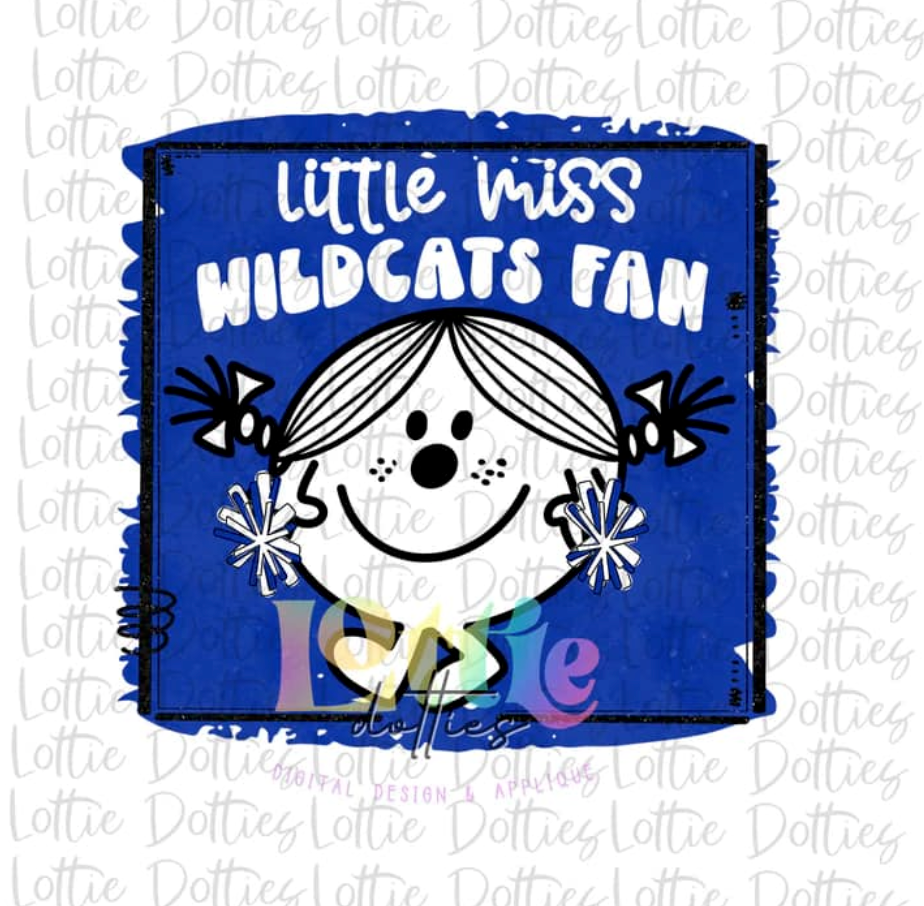 Little Miss Wildcats Fan