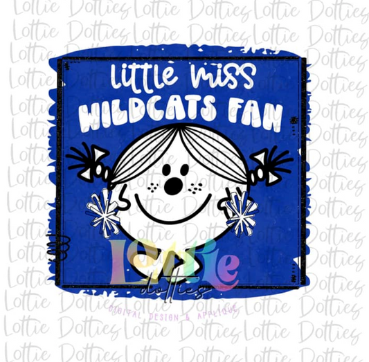Little Miss Wildcats Fan