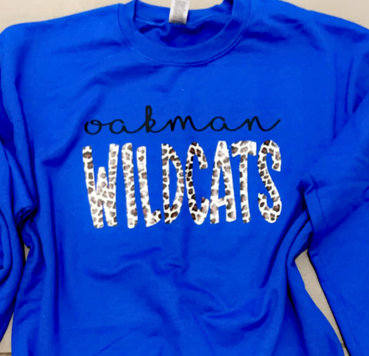 Oakman Wildcats Cheetah