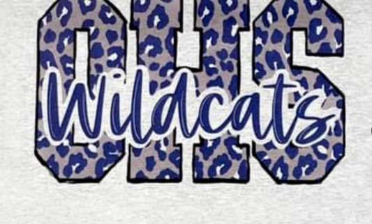 OHS Wildcats Leopard