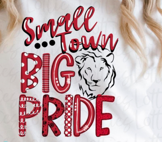 Small Town Big Pride Lion