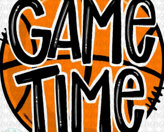 Game Time Bold Font Basketball