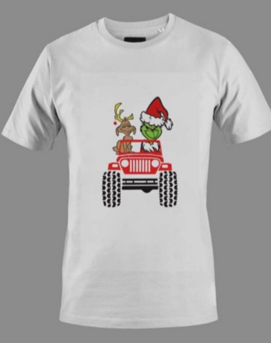 Grinch & Max in Truck
