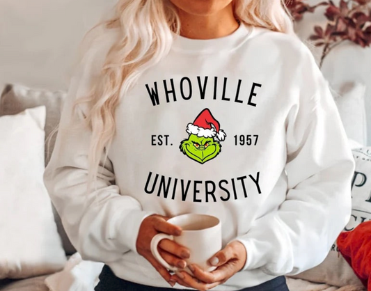 Whoville University - Grinch Face