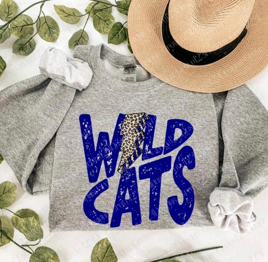 Wildcats Lightning Bolt