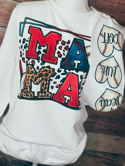 MAMA Baseball w/ Names