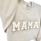 MAMA Chenille Patch Top