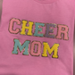 CHEER MOM Chenille Patch Top