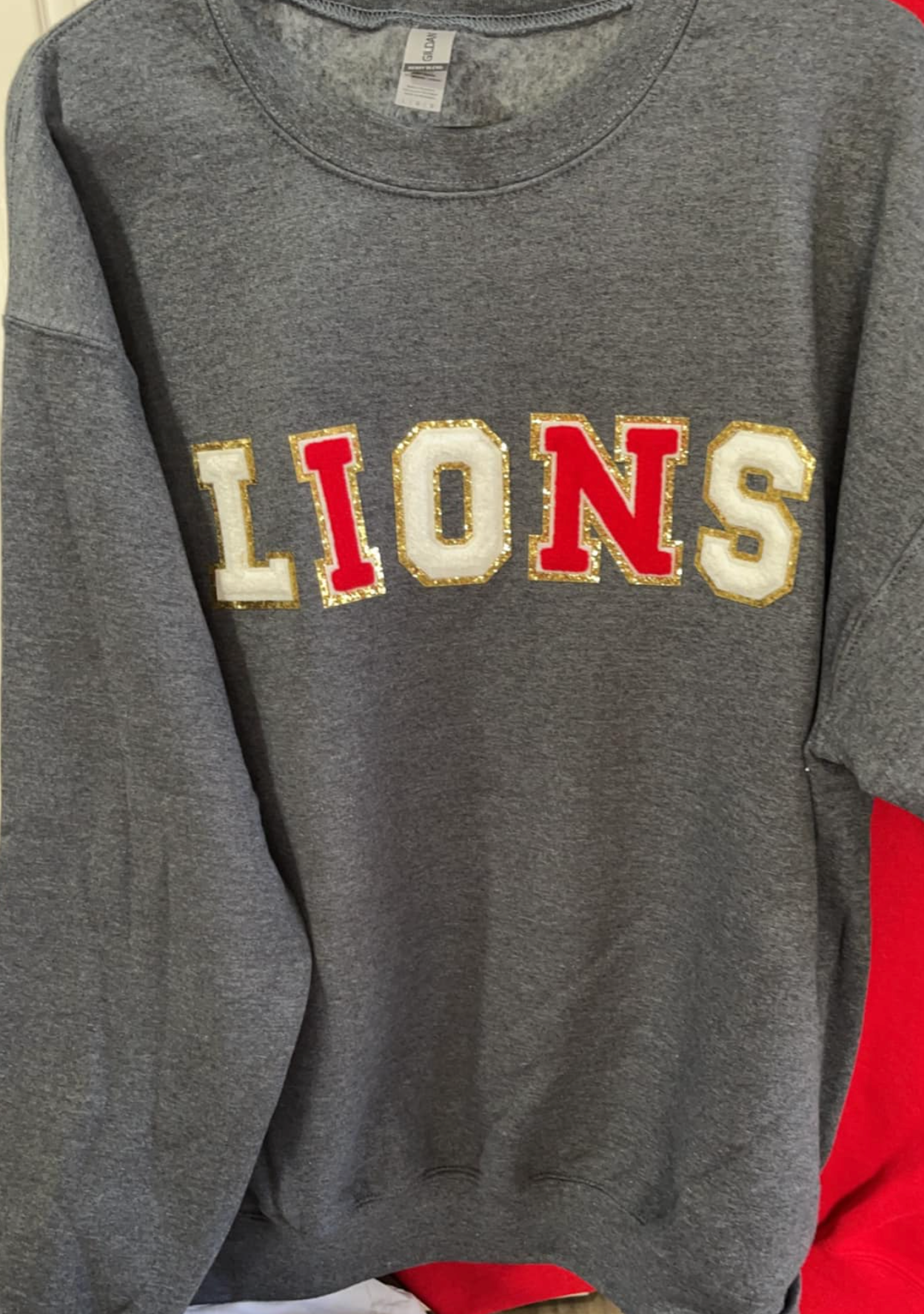 LIONS Chenille Patch Top