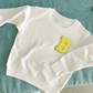 INITIAL Chenille Patch Top