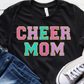 CHEER MOM Chenille Patch Top