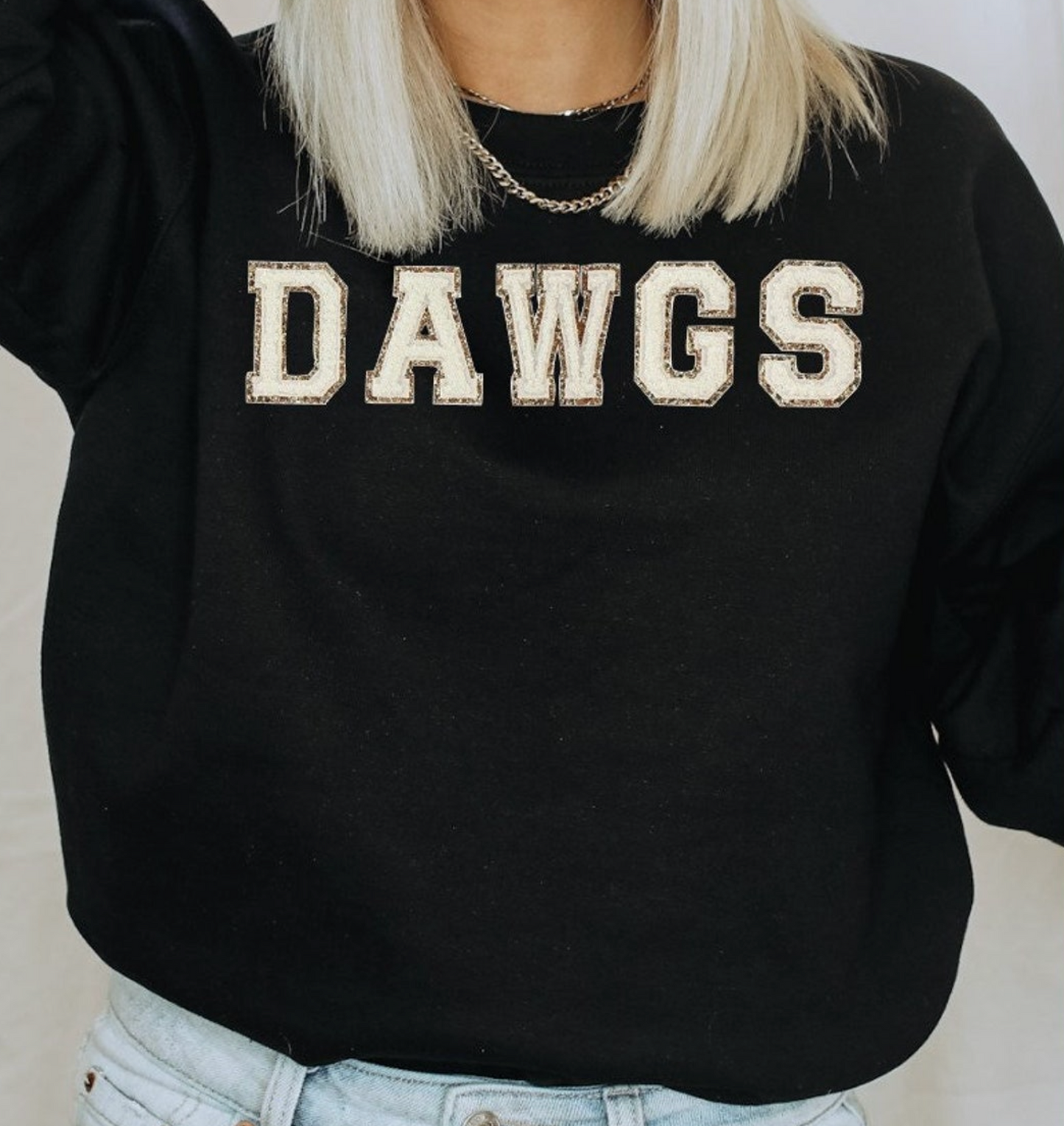 DAWGS Chenille Patch Top