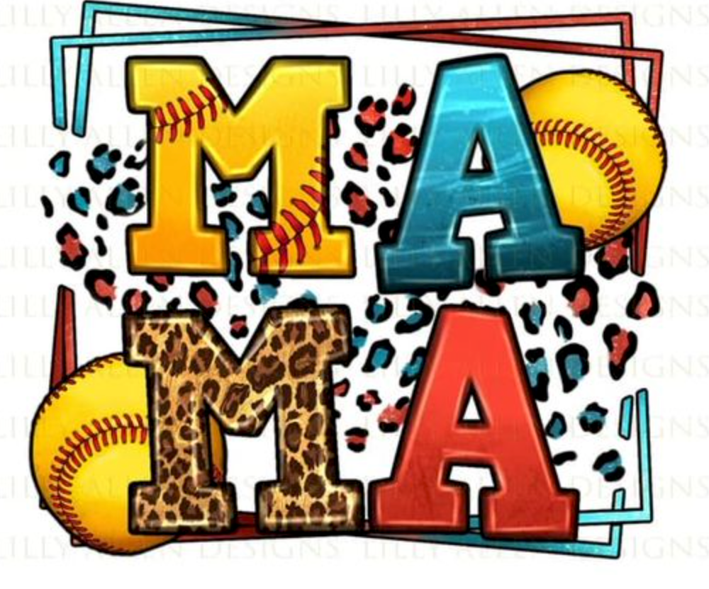 MAMA Softball w/ Names