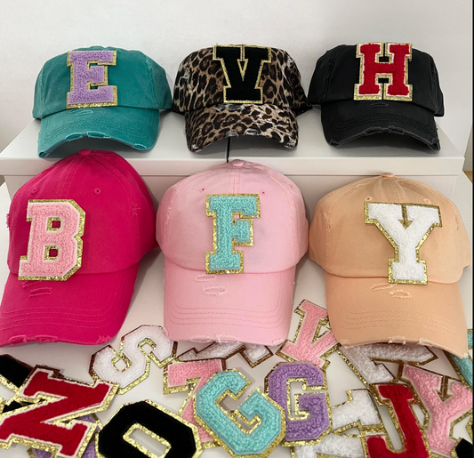 Chenille Patch Hat