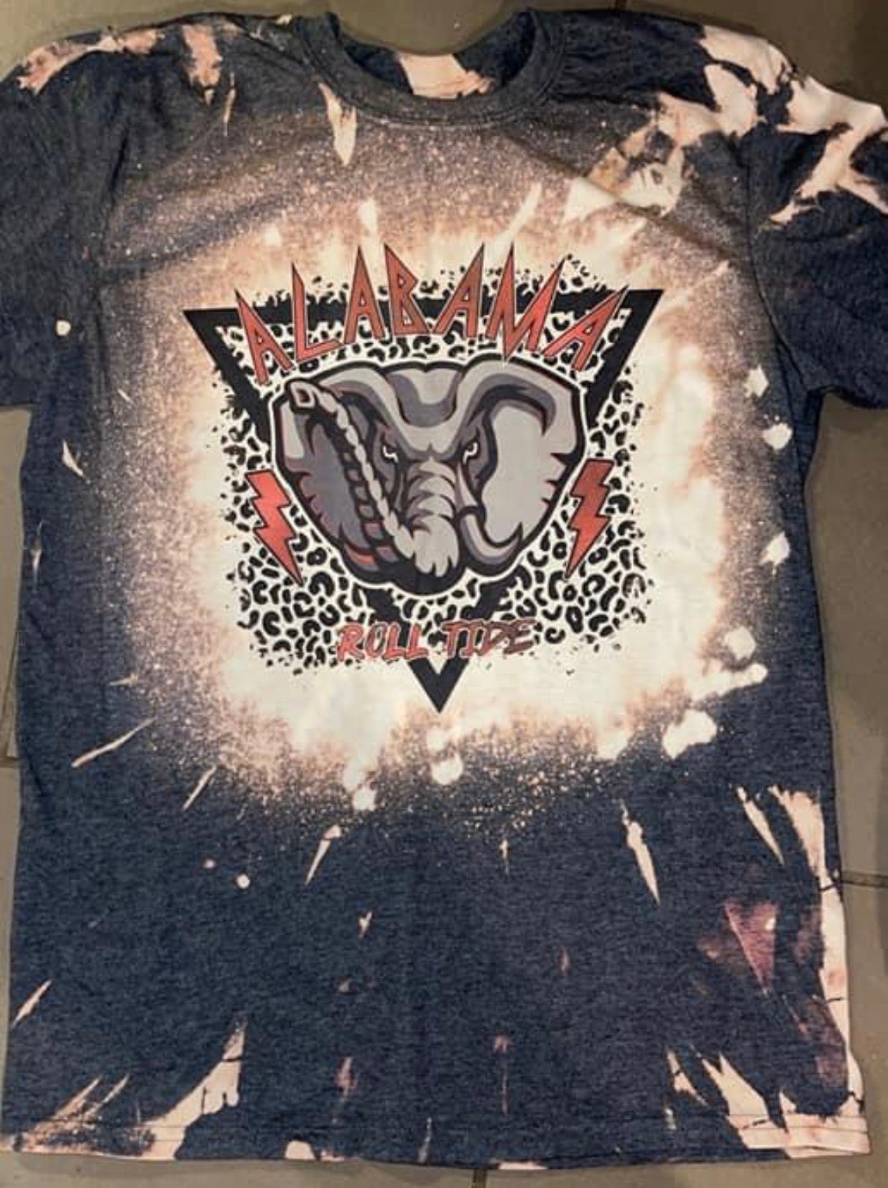 Bleached Alabama Mascot Tee