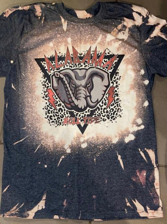 Bleached Alabama Mascot Tee