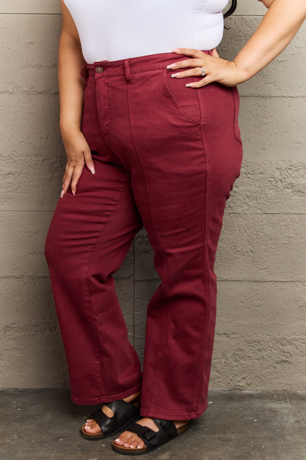 Judy Blue Malia High Waist Straight Jeans