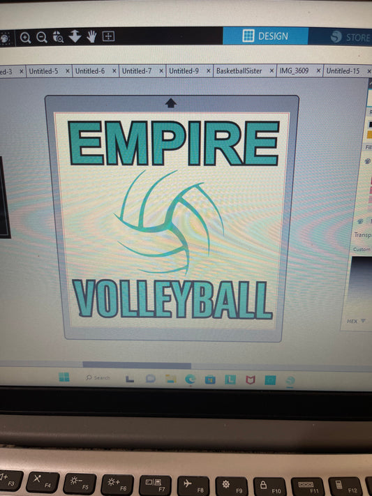 Empire volleyball middle ball