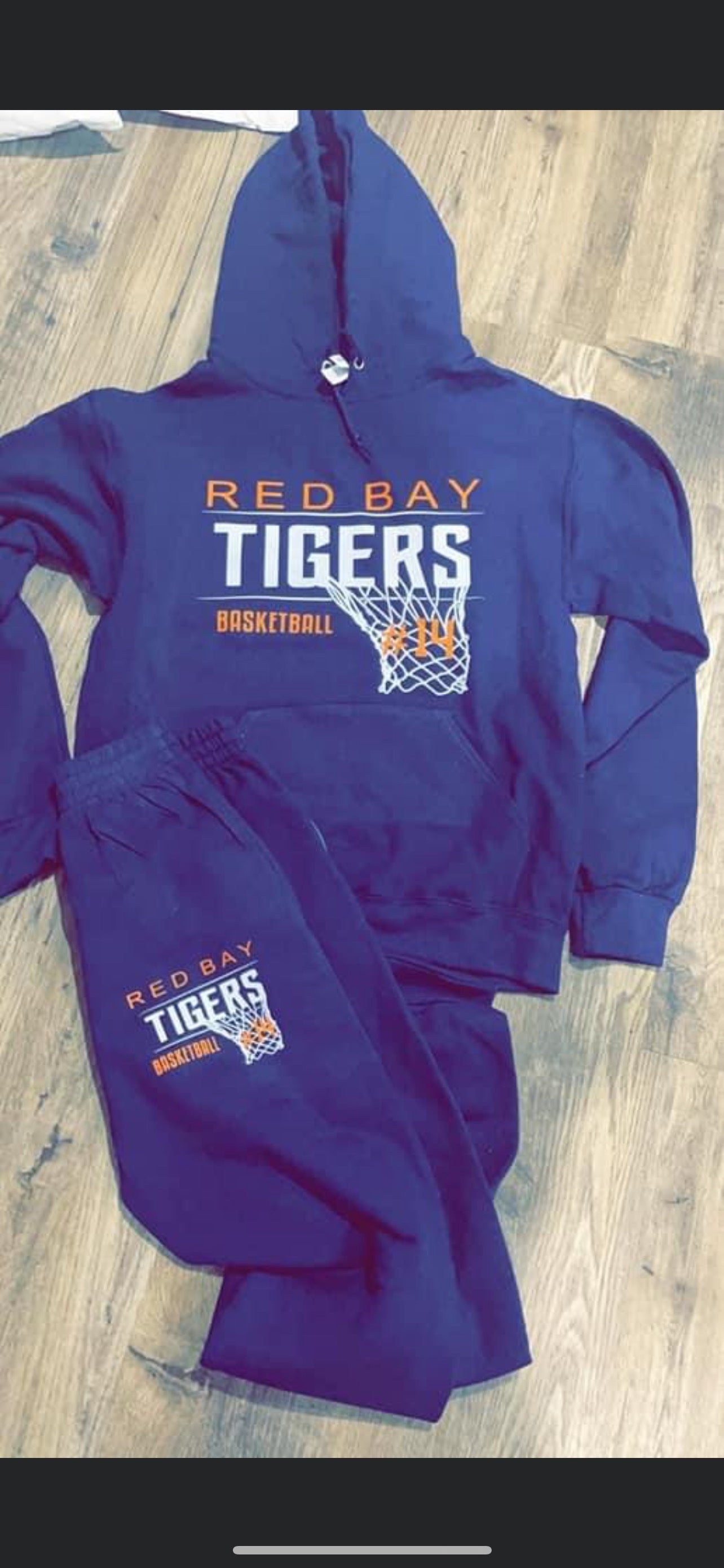 Red BayTigers Sweatsuit Set