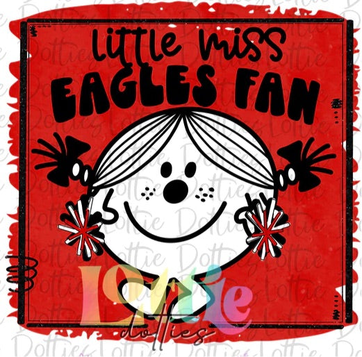 Little miss Eagles fan