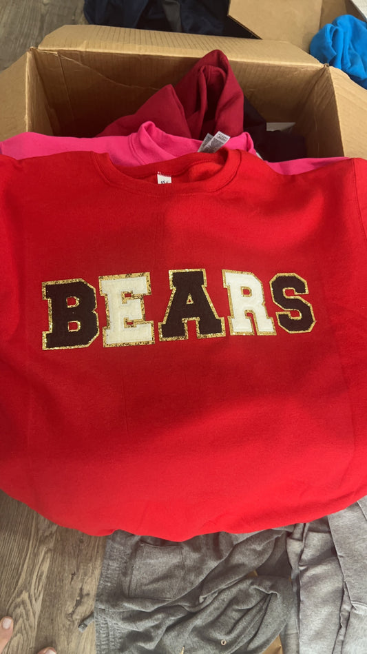 BEARS Chenille Patch Top