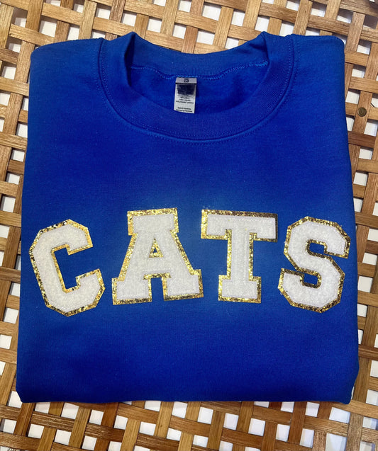 CATS Chenille Patch Top