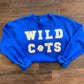 WILDCATS Chenille Patch Top