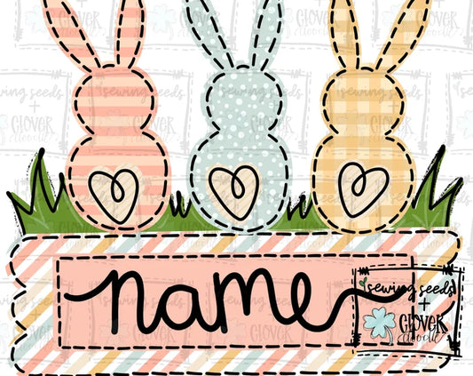 3 bunny custom