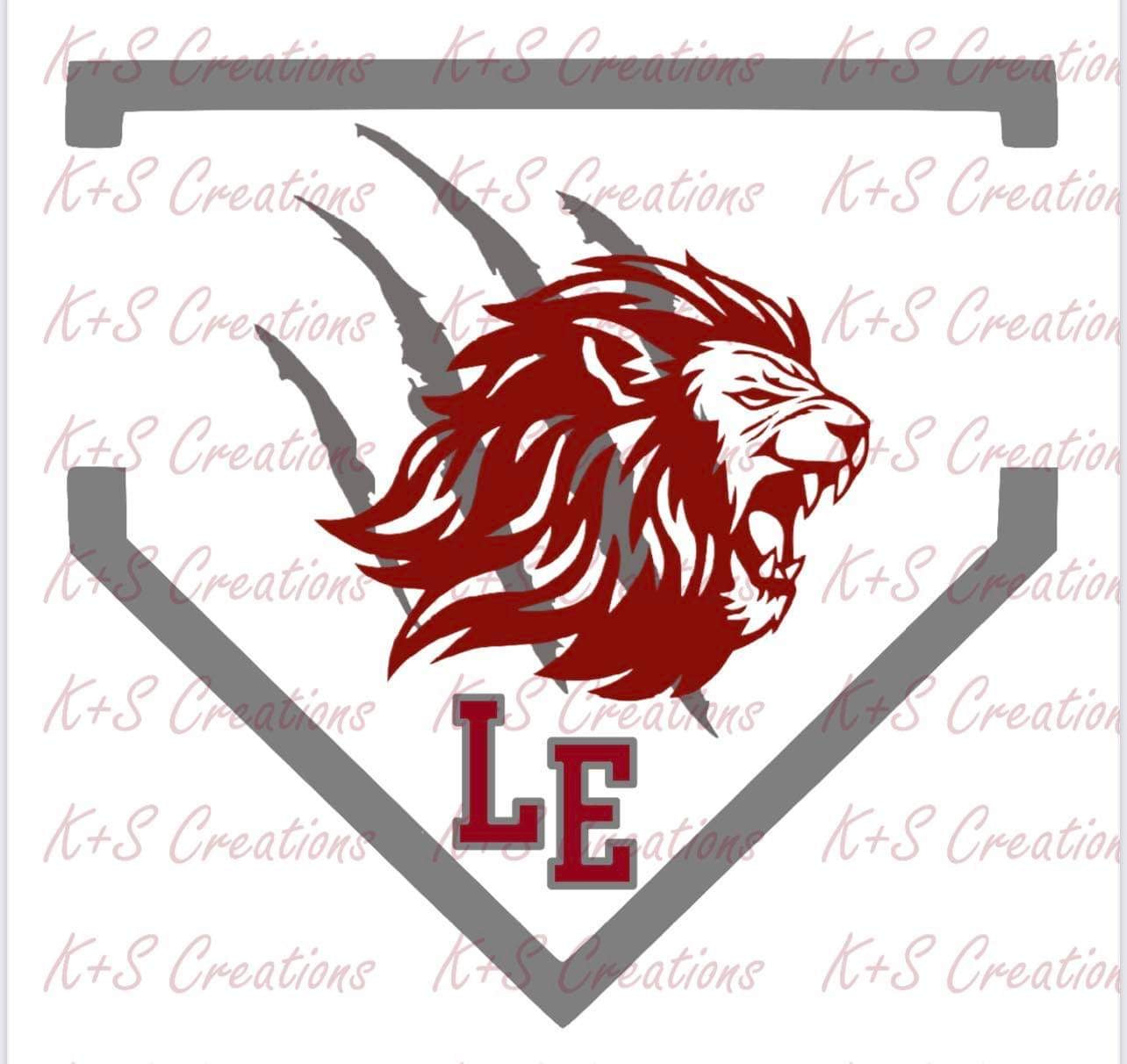 Lions Elite gray home plate