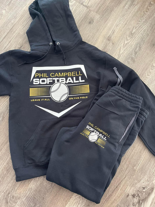 Phil Campbell Softball Sweatsuit Set