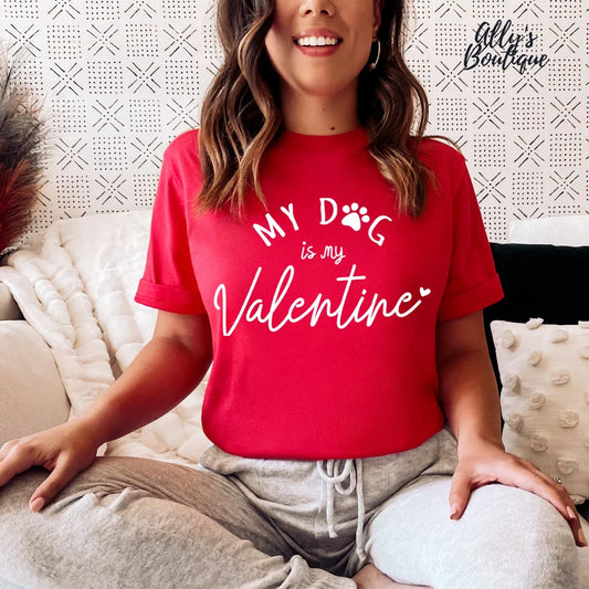 My dog is my valentine