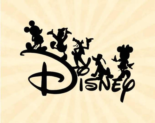 Disney w/ characters
